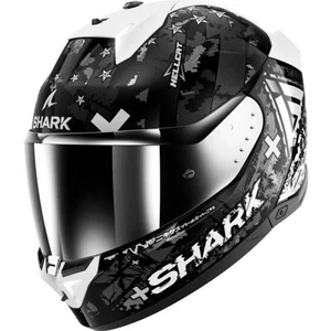 Casco Integrale Moto Shark SKWAL i3 HELLCAT Black Chrome Silver - Imagen 1 de 3