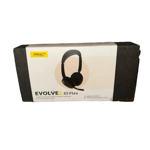 Jabra Evolve2 65 Flex Wireless Stereo Headset - Bluetooth, Noise-Cancelling - Picture 1 of 2