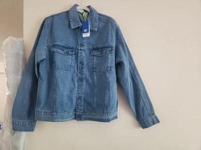 adidas x kseniaschnaider R 3 Rayas Mujer Denim Chaqueta Foto 1 de 4