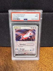 Pokemon Latias ex EX Dragon Holo Rare #93 PSA 9 Mint - Picture 1 of 2