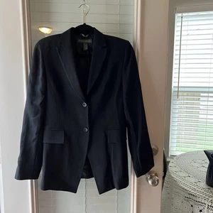 Banana Republic Women’s Blazer Sz 6 Wool Blend Made In Italy Career - Picture 1 of 5