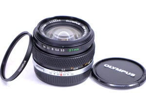 Neuwertig - Olympus G. Zuiko f3.5 21mm Auto-W OM Japan 21/3.5 Objektiv kostenloser US-Versand - Bild 1 von 23