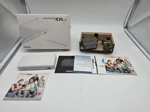 Nintendo DS Lite Spielkonsole Konsole Console  - Weiss White Ovp Box - Bild 1 von 22