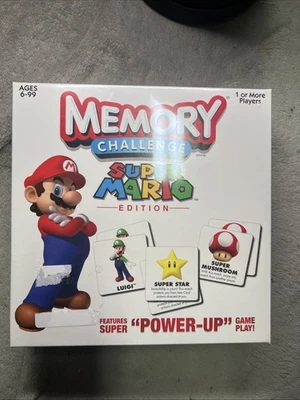Super Mario Bros Edition Memory Challenge Game Sealed - Image 1 of 3