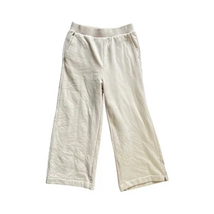 Athleta Mädchen Retro Plüsch Neuheit Hose XXL 16 beige atmungsaktiv verstellbarer Kordelzug - Bild 1 von 4