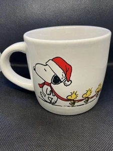 Peanuts Snoopy Woodstock Mug Stoneware Coffee Cup 2021 Modern Gourmet Foods - Picture 1 of 4
