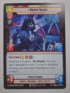 Darth Vader - Scourge of Squadrons - Near Mint Star Wars: Unlimited 142/262 - Picture 1 of 2