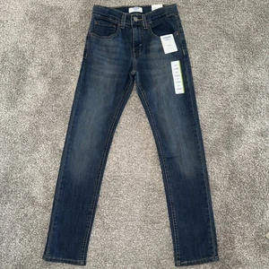 Neu mit Etikett Jungen Levi’s Denizen Super Flex Stretch Skinny Jeans Größe 12 Reg - Bild 1 von 7