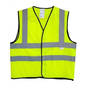 60 X 3m Reflective Safety Vest Giubbotto Catarinfrangente Riflettente Giallo Sic - Imagen 1 de 2