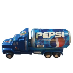 VTG PEPSI SODA CAN SEMI TRUCK BLUE 8inL X 4in H - Picture 1 of 4