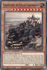 YuGiOh Goldlöckchen, der Schlacht-Landumformer ETCO-DE038 Common Neu unl. - Bild 1 von 1