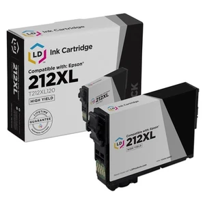 LD Reman Epson 212XL T212XL120 Wysokowydajny czarny wkład atramentowy - Zdjęcie 1 z 9