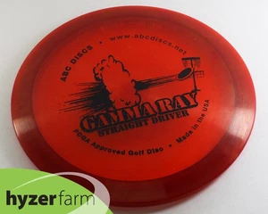 DISCHI ABC NUOVI GOLD LINE GAMMA RAY 176.0g fuori produzione/RARI! Hyzer Farm D35 - Foto 1 di 2