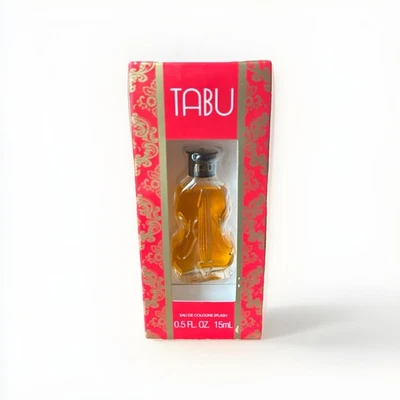 TABU Eau de Cologne 0,5 fl oz (15 ml) Mini Dana Clásico en Forma de Violín NUEVO Foto 1 de 3