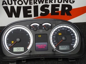 Tacho Kombiinstrument VW GOLF IV 1.9TDi Bj03 366.415km 1J5920826C 110080134003 - Bild 1 von 9