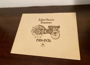 John Deere Tractors 1918 - 1976 Book - History Booklet Collectible - Picture 1 of 6