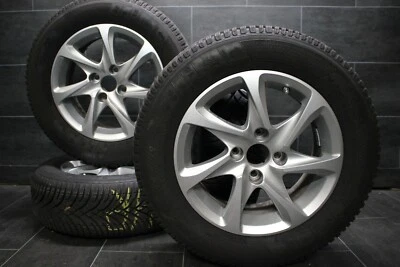 Original Peugeot 208 Alufelgen Winterräder 195 65 r15 91H - Bild 1 von 4