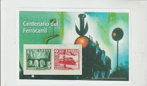 España Centenario del Ferrocarril Hojita recuerdo de serie del año 1948 (GT-260) - Picture 1 of 1