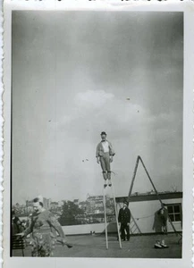 "DUDULE & NOË Clowns parodistes musicaux" Photo originale années 40 - Imagen 1 de 1