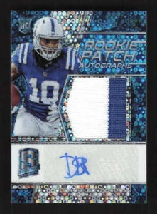 Daurice Fountain 2018 Panini Spectra Relic Neon Blue /75 Colts Rookie Auto #238 - Picture 1 of 2