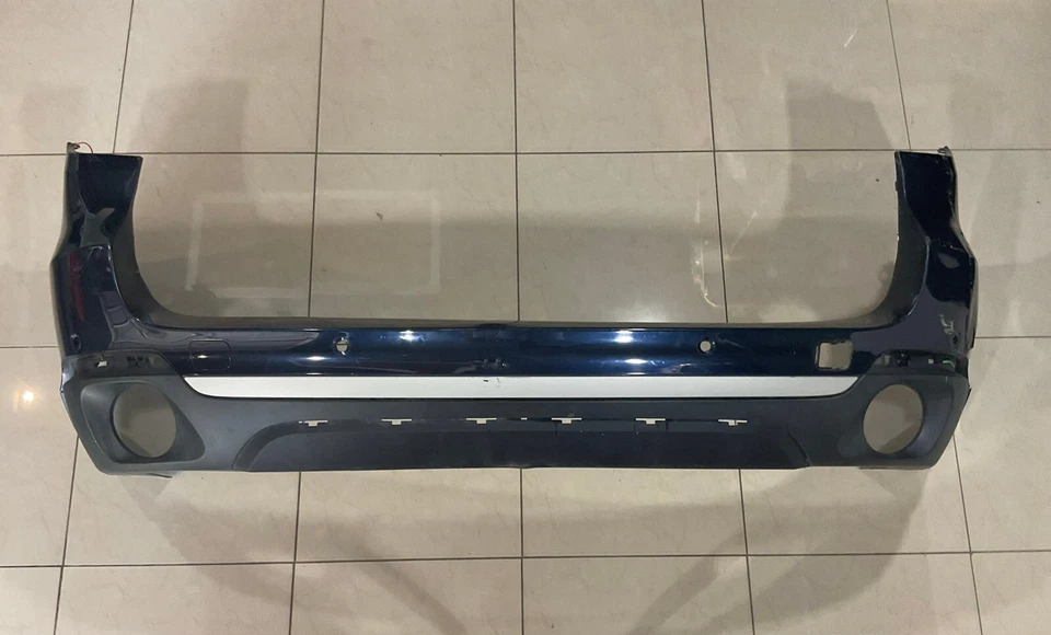 Cubierta del parachoques trasero azul 2014 2015 2016 BMW X5 F15 5112+7294392 OEM Foto 1 de 4
