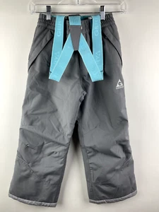 Gerry Ski Schnee Hose Mädchen S-7/8 grau verstellbare Träger Polyester - Bild 1 von 11