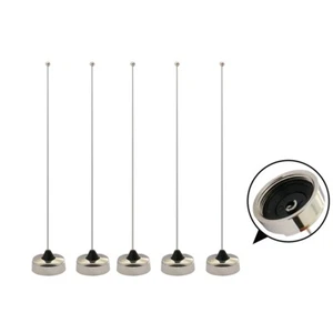 5x czarna długa antena NMO VHF 136-155MHz do mobilnego radia samochodowego - Zdjęcie 1 z 4