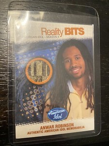 2005 American Idol Season Four Reality Bits Non-Sport Card #RBAR Anwar Robinson