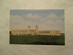 Elyria Ohio Elyria Catholic High School OH Postcard - Picture 1 of 2