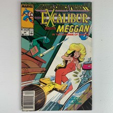 Vintage Marvel comic presents : EXCALIBUR Vol 1 No 34 Dec 1989