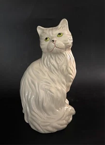 Statuina IN Porcellana Inglese - Gatto Grandezza - 34 CM - Picture 1 of 10