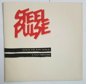STEEL PULSE : SOUL OF MY SOUL / TAXI DRIVER ◙ 45. FRENCH PROMO 7" ◙ - Picture 1 of 3