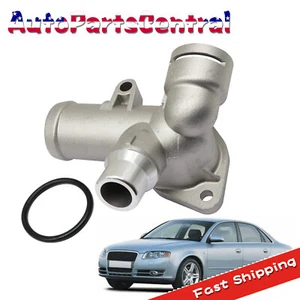 For 2002-2006 Audi A4 A4 Quattro 1.8L New Coolant Water Outlet Flange Aluminium - Bild 1 von 8