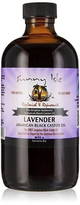 Sunny Isle Lavender Jamaican Black Castor Oil 8oz, 4oz - Picture 1 of 14