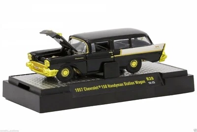 ^L114 32500 39 M2 MACHINES AUTO THENTICS CHASE 1957 CHEVROLET 150 STATION WAGON  - Image 1 of 4