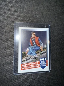 Cuyler Smith Back To The Future Marty McFly Skateboarding Trading Card - Picture 1 of 2