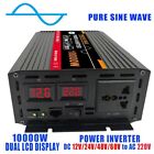 Universal Fitment 1000W Pure Sine Wave Power Inverter Ideal for Travelers