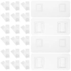 10 Pairs No Hole-free Hooks on The Wall Kitchen Stick Shower Baby - Picture 1 of 12