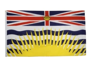 Fahne Kanada Britisch Kolumbien Flagge kanadische Hissflagge 90x150cm - Bild 1 von 1