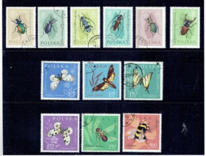 POLONIA 1961 Insetti FU (Fauna) CV $8,35 - Foto 1 di 1