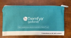 Tremfya Green Medicine Bag (Store documents) Does Not Include any Medicine - Picture 1 of 2