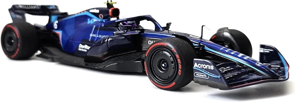 Minichamps Williams FW44 #6 Nicholas Latifi Bahrain GP 2022 1/43 417220106