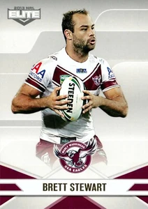 2013 MANLY SEA EAGLES NRL Card BRETT STEWART - Picture 1 of 2