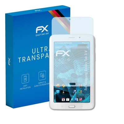 atFoliX 2x Screen Protector for Samsung Galaxy Tab 3 V clear - Image 1 of 4