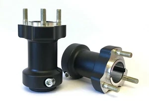 Set schwarze 30 mm x 95 mm Kart Naben hinten - Bild 1 von 1