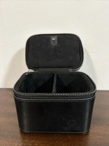 Mirage Leather Travel Watch Jewelry Case for Men – Watch Band, Obsedian Black - Picture 1 of 10