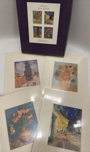 Pier 1 X Van Gogh Prints 4 Matte PrintFolio 8x10 Numbered Rare 1996 New Sealed - Picture 1 of 12