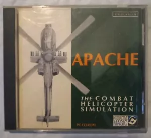 🚁 🚁 Apache The Combat Helicopter Simulator PC CD ROM Great Game Collectable Go - Picture 1 of 4