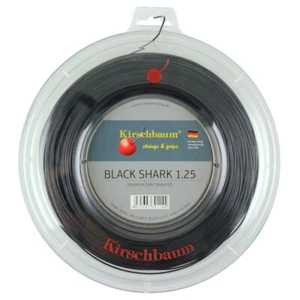 Kirschbaum Black Shark Tennis Racket String - 200m Reel - Picture 1 of 3