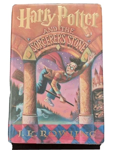 Harry Potter and the Sorcerer's Stone J.K. Rowling (1998, HCDJ) FIRST Printing - Picture 1 of 13